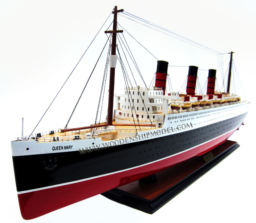  MODEL QUEEN MARY BOW, RMS Queen Mary scale model ship, wooden ship model RMS Queen Mary, quality model ship RMS Queen Mary, RMS Queen Mary model ready for display, display model ship RMS Queen Mary, scale model ship RMS Queen Mary, high quality ship model RMS Queen Mary, cunard ship models