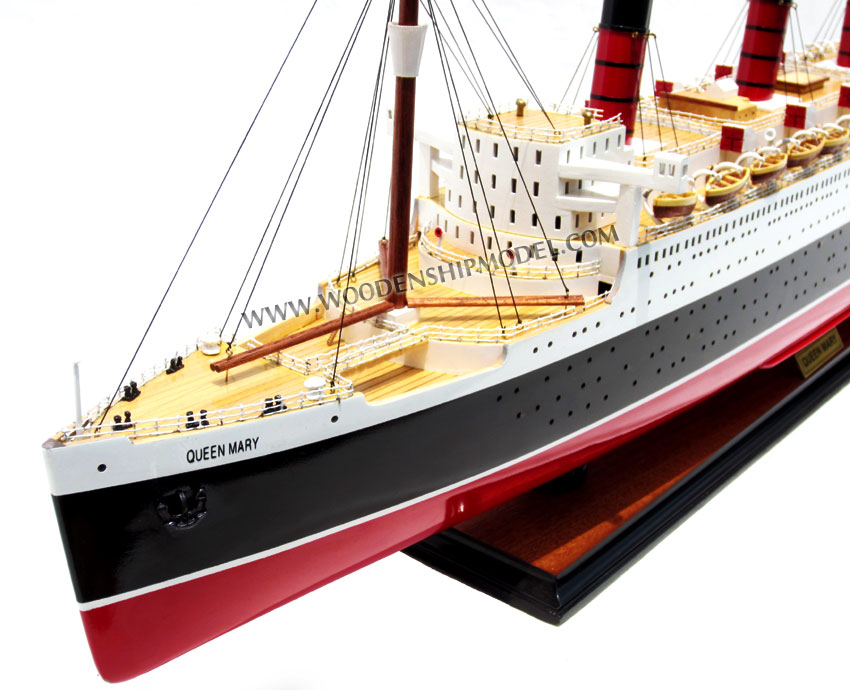 QUEEN MARY, RMS Queen Mary scale model ship, wooden ship model RMS Queen Mary, quality model ship RMS Queen Mary, RMS Queen Mary model ready for display, display model ship RMS Queen Mary, scale model ship RMS Queen Mary, high quality ship model RMS Queen Mary, cunard ship models